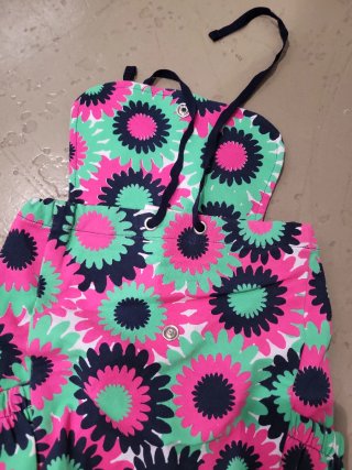 Mochila Bóboli niña estampado flores