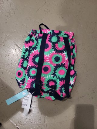 Mochila Bóboli niña estampado flores