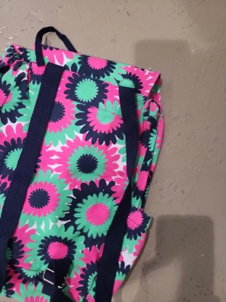 Mochila Bóboli niña estampado flores