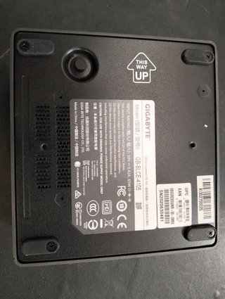 Gigabyte GB-BLCE-4105 Barebone UCFF Mini-PC J4105