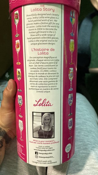 Calice di vino Lolita Sirena 15 oz