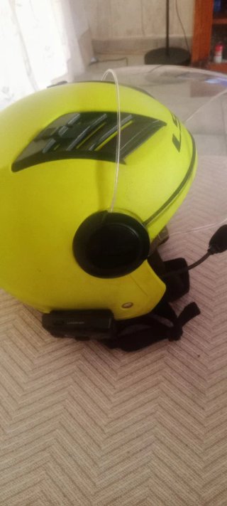 Casco LS2 Talla L con Intercomunicador