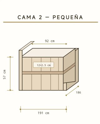 Cama nido con cajones y estantería