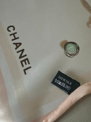 Foulard Chanel Seta Donna Originale