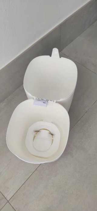 Contenedor Pañales Angelcare Blanco