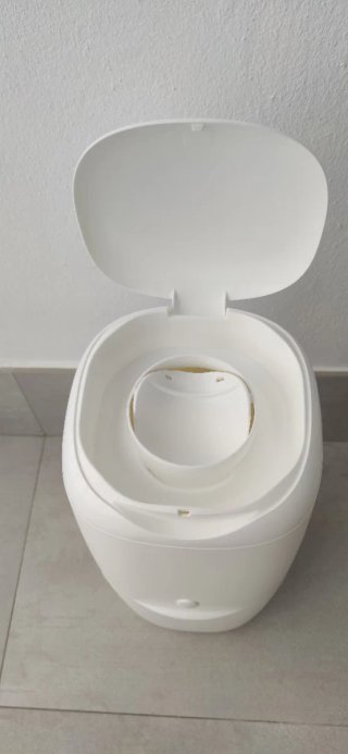 Contenedor Pañales Angelcare Blanco