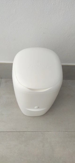 Contenedor Pañales Angelcare Blanco