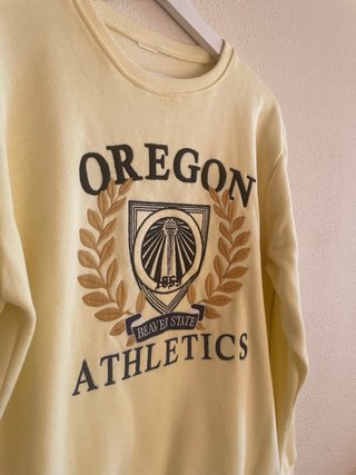 Sudadera Oregon Athletics Amarilla