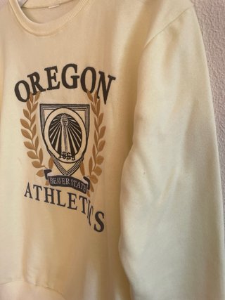 Sudadera Oregon Athletics Amarilla