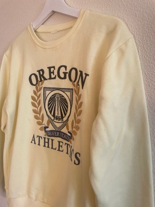 Sudadera Oregon Athletics Amarilla
