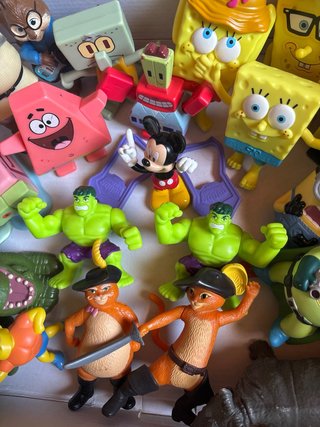 Lote Juguetes Varios Personajes