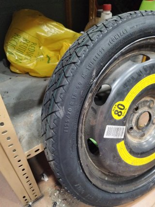 Rueda de repuesto Continental  125/70/r18 nueva a