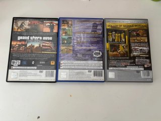 Lote 3 Juegos PS2: GTA San Andreas, Ratchet 3, FIF