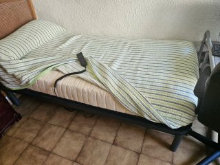 Cama articulada individual