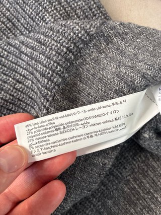 Jersey Massimo Dutti gris oscuro