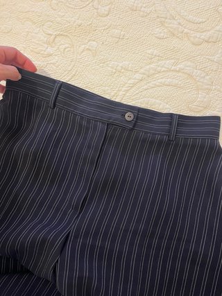 Pantalón de traje rayas mujer T.38