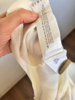 Blusa Zara blanca mujer