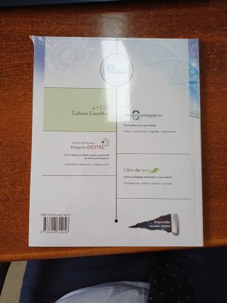 Cultura científica, 4o Secundaria