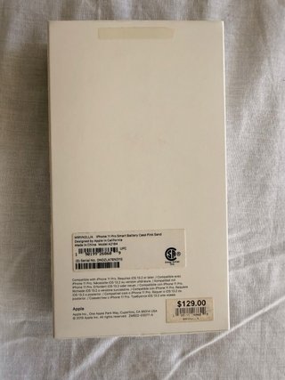 Cover con batteria per Apple iPhone 11 Pro Rosa