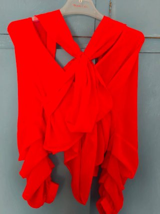 Blusa NA-KD Roja Talla M