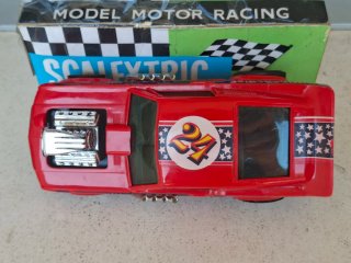 SCALEXTRIC FORD MUSTANG DRAGSTER