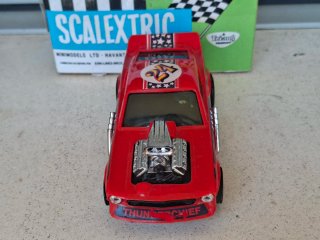 SCALEXTRIC FORD MUSTANG DRAGSTER