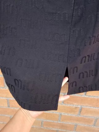 Conjunto Miu Miu Negro
