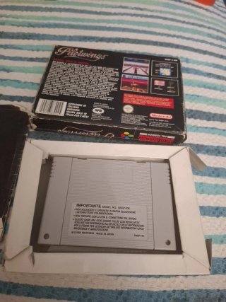 Pilotwings Super Nintendo snes boxato completo