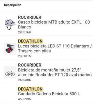 Bicicleta Montaña 27,5 Rockrider