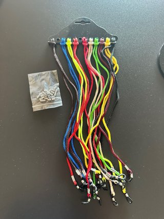 Cuerdas básicas para gafas multicolor
