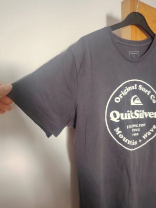 Camiseta Quiksilver Gris