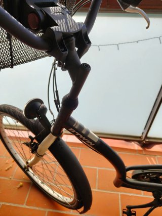 Bicicleta Urbana B'TWIN Elops con Cesta