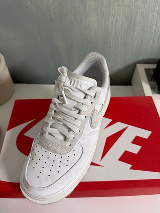 Nike Air Force 1 Luxe Gris/Blanco