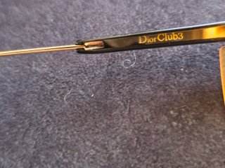 Gafas Christian Dior DiorClub3 08Air Black Gold