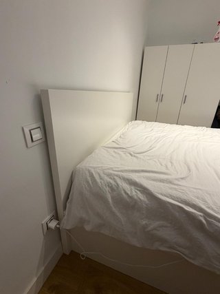 Cama Canapé Ikea MALM Blanca 160