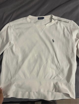 Felpa Polo Ralph Lauren L Uomo Bianca