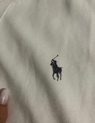 Felpa Polo Ralph Lauren L Uomo Bianca