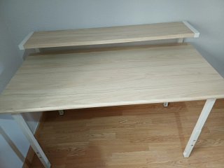 Escritorio Gaming Ikea Madera y Metal