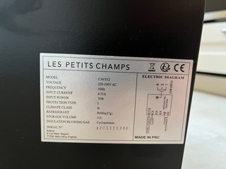 Vinoteca 12 botellas Les Petits Champs
