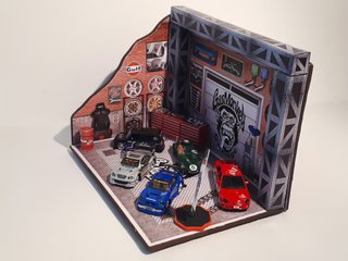 Diorama Réplica De Gas Monkey Tuning