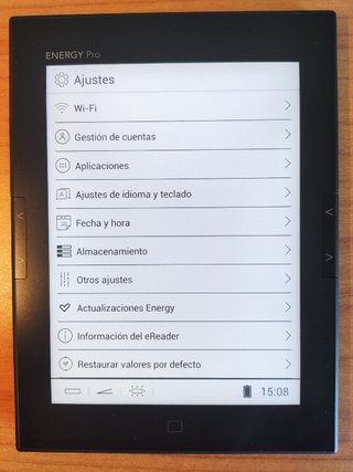 Energy eReader Pro HD Táctil Wifi y Luz  + Regalo