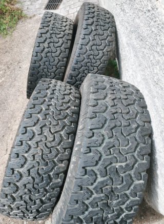 Neumáticos 4x4 265/70/16