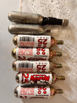 Bombonas CO2 25g  bici