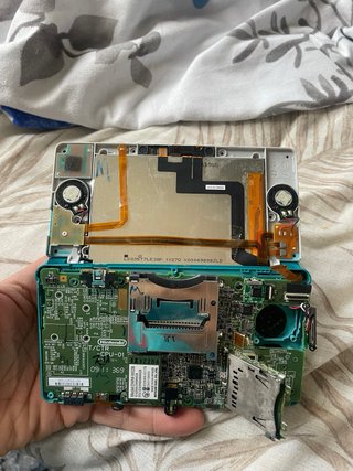 Nintendo 3DS Azul para piezas