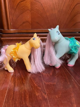 Caballos de juguete vintage