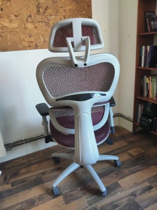 Sedia ergonomica Ergocity White 3D