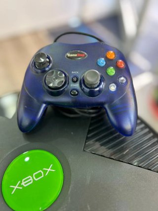 Xbox Clásica Negra + Mando + Juego PGR2