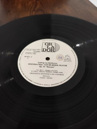 Vinilo Beethoven Sinfonía Heroica