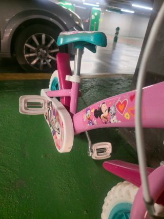 Bicicleta infantil Minnie Mouse