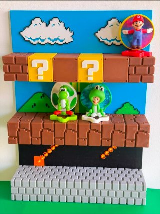 Diorama Super Mario Galaxy McDonald's